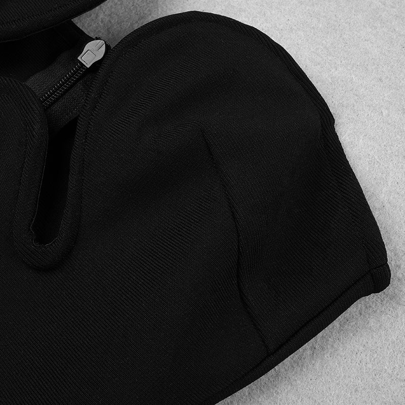 Black Signature Maxi Dress