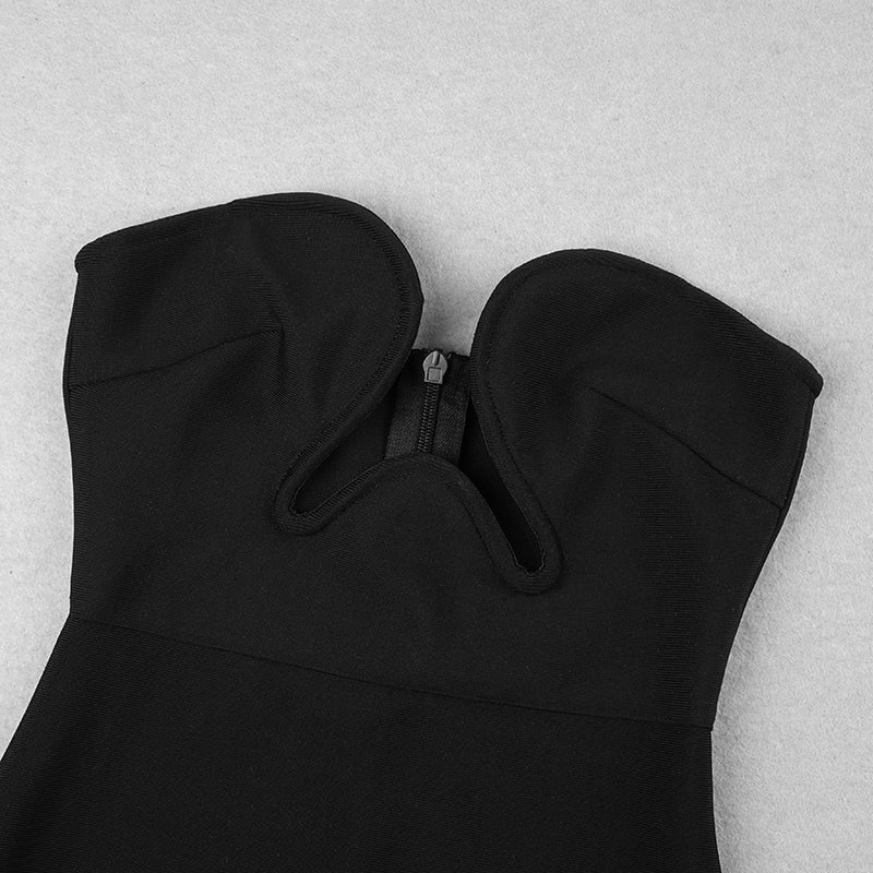 Black Signature Maxi Dress