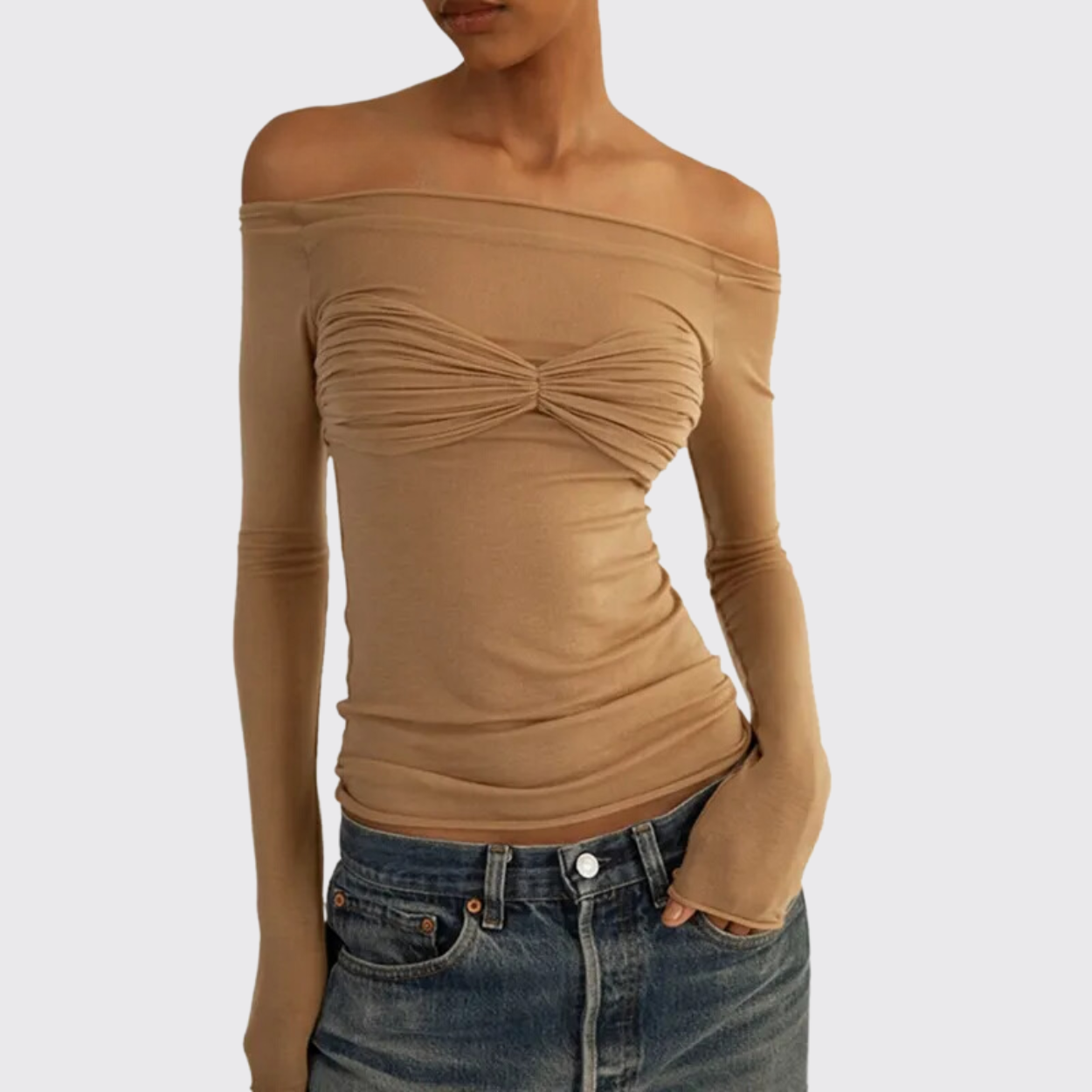 See through off top the shoulder tops