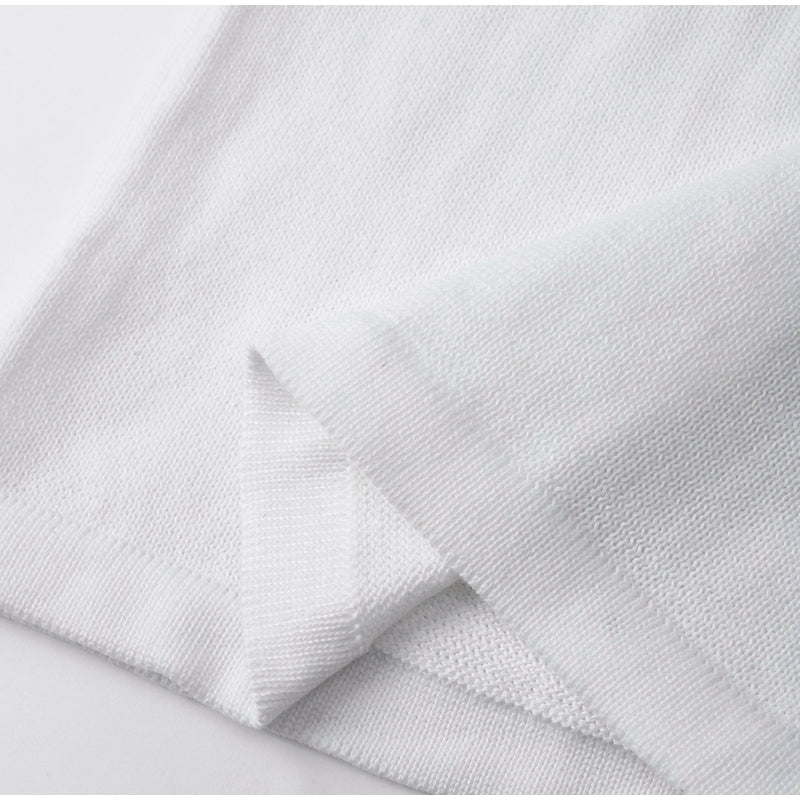 Knit Top With Contrasting Trim Strap