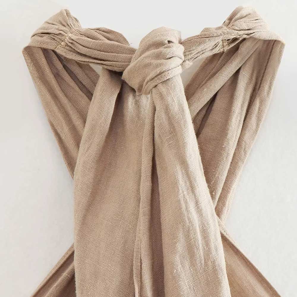Beige Halter top