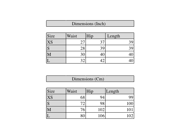 Scandanavian Style Knee Length Blue Denim Skirt