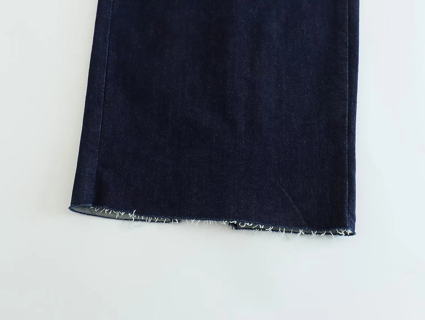 Strapless Sleeveless Denim Dress