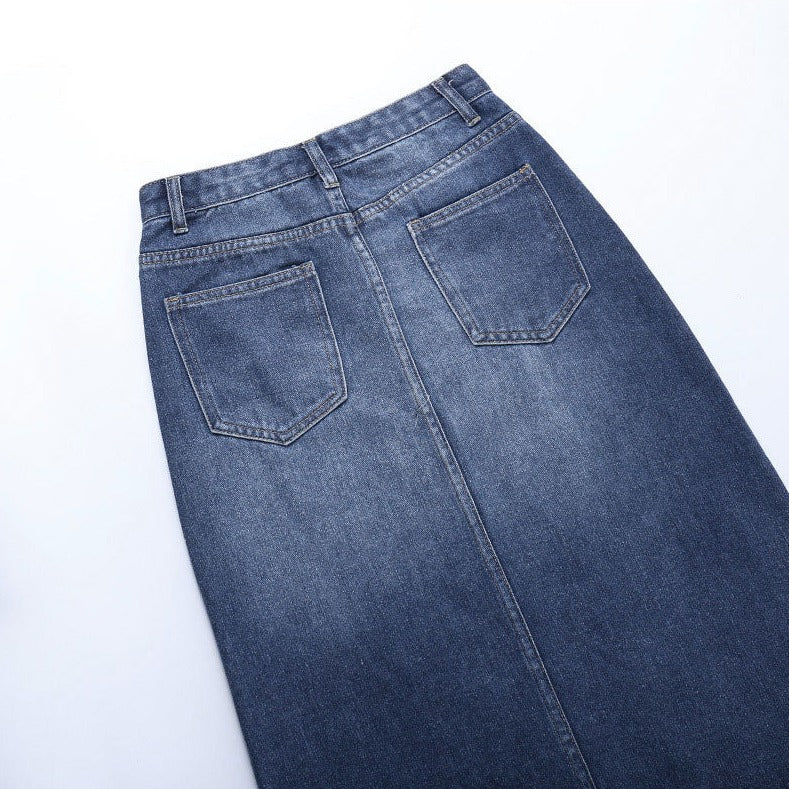 High Waist Split Maxi Skirt