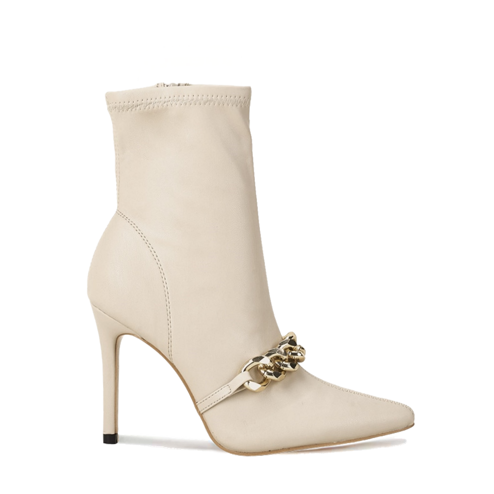 White gold boots on sale