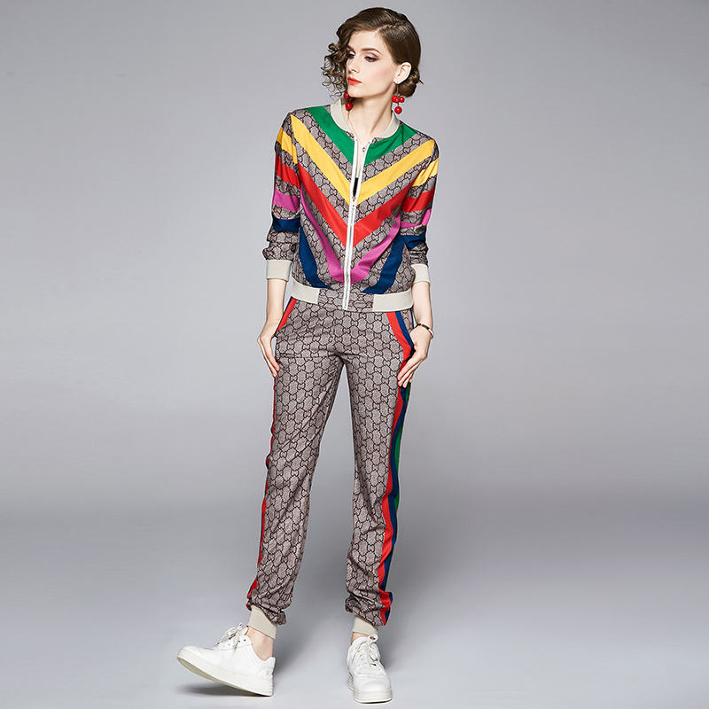 Rainbow hotsell jogging suit