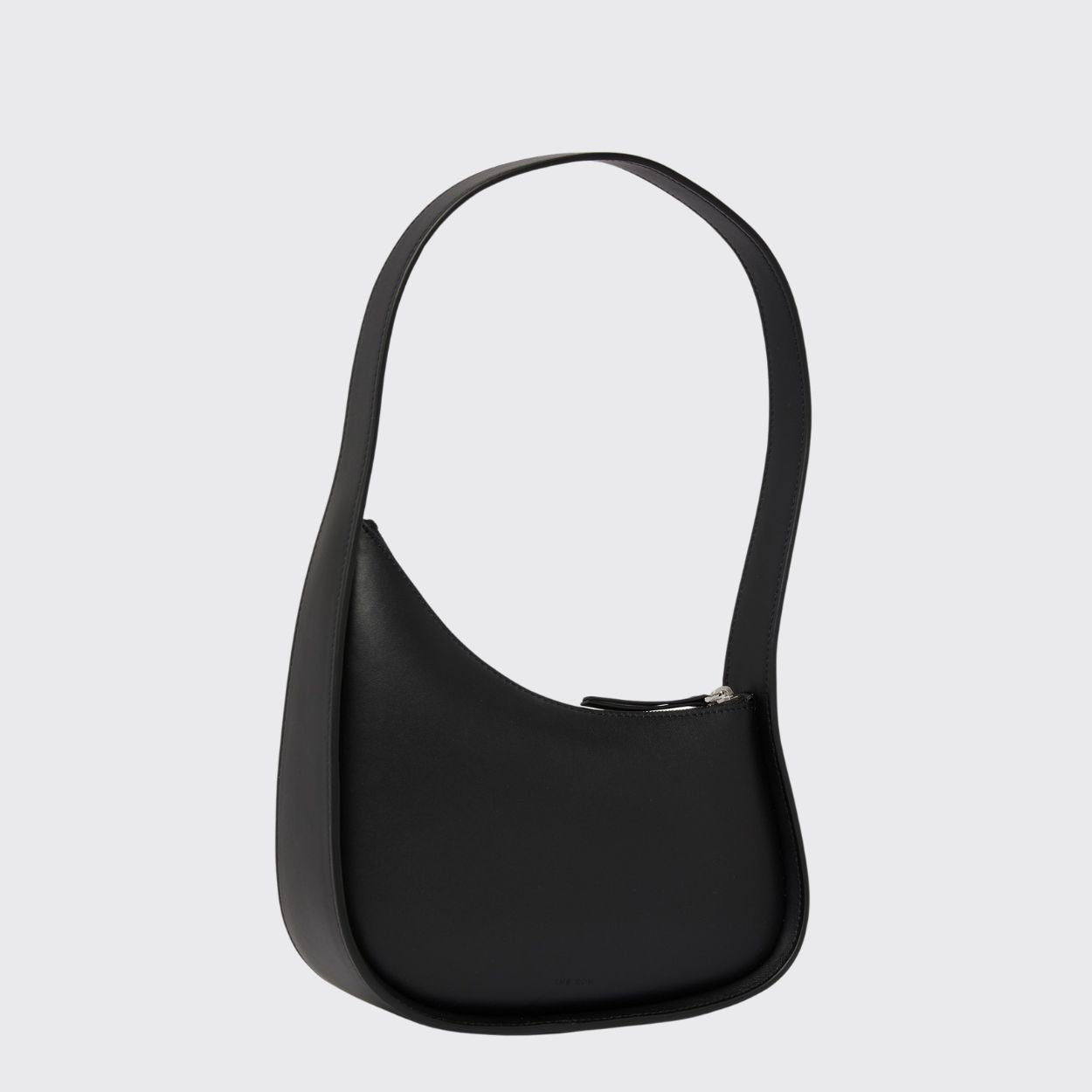 Black Asymmetric Shoulder Bag