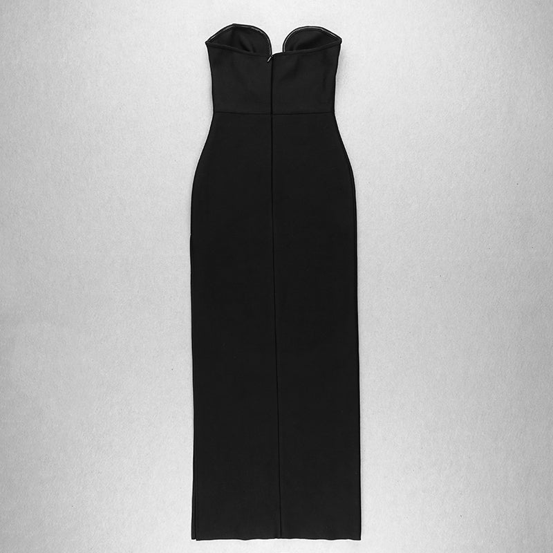 Black Signature Maxi Dress