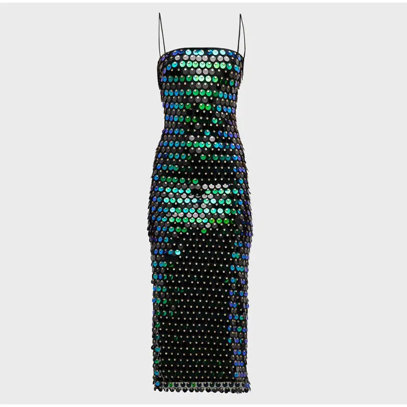 Boutique embellished 2025 midi dress