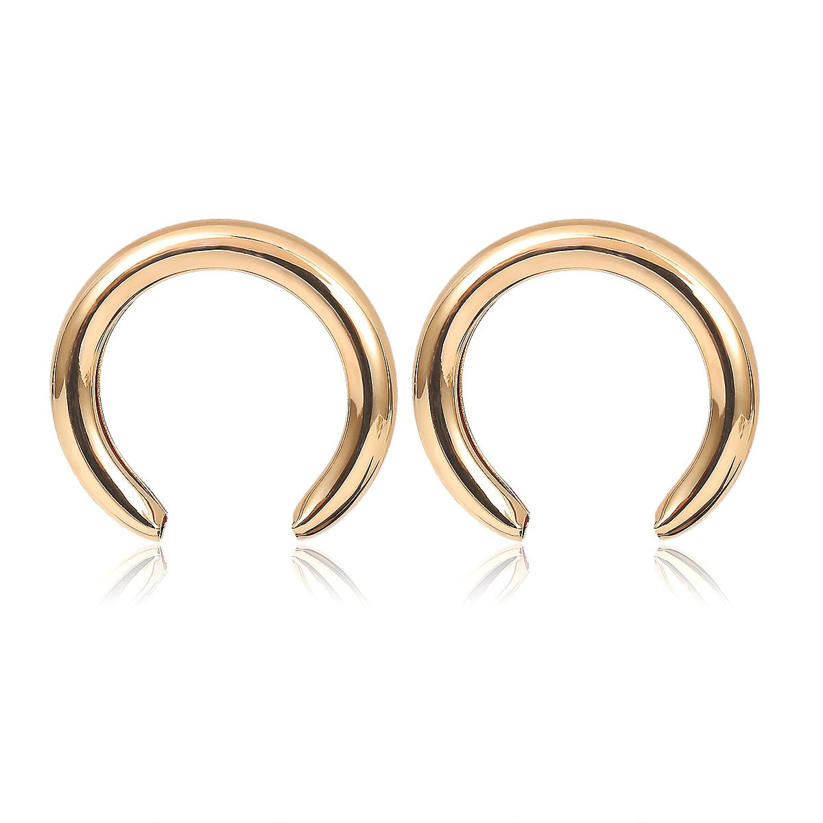 Extravagant Open Hoops Earrings