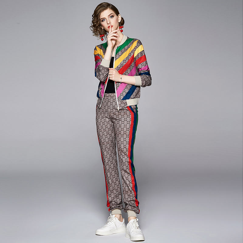 Rainbow new arrivals jogging suits