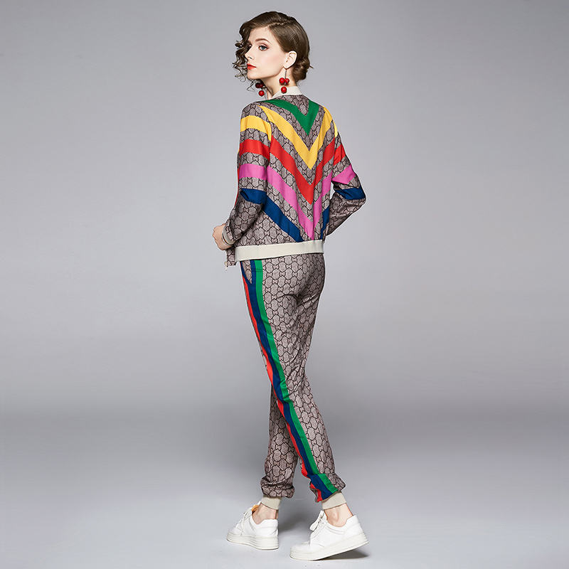 Rainbow jogging suits hotsell