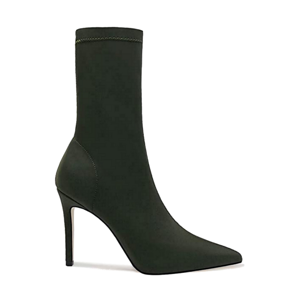 Lycra Stretch Ankle Boots